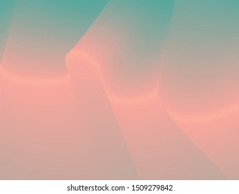 Fondo de Vector colorido, efecto de luz brillante, ondas de curva de volumen