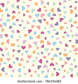 Colorful Vector Background & Pattern with Pastel Color Style