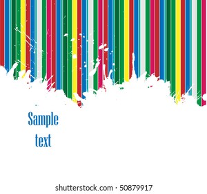  Ein bunter Vektorhintergrund mit Platz für Ihren Text