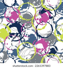 Colorful vector background. Seamless pattern for greeting card.