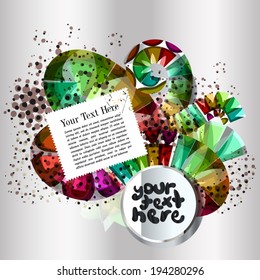 Colorful Vector Background for Text