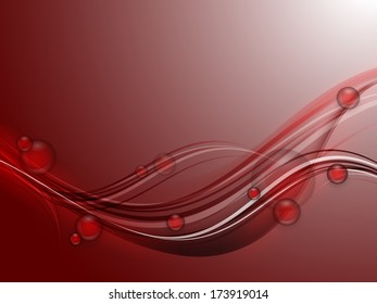 colorful vector background with transparent bubbles. Eps10