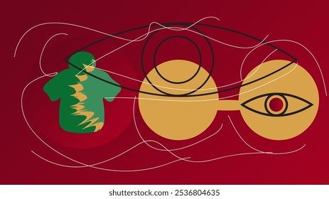 Colorful vector background. Vibrant vector backdrop