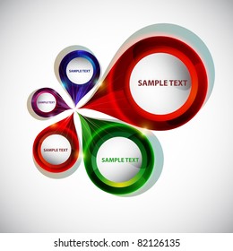 Colorful vector banner