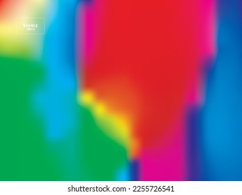 Colorful vector blurred gradient pattern. Abstract gradient banners. Color style background. Background for media post, wallpaper, card, poster, banner, presentation, site, print, game, fons, planner