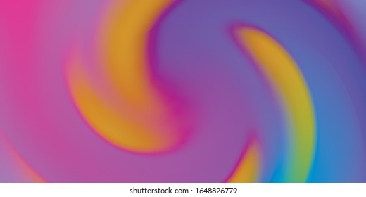 Colorful vector blurred gradient texture
