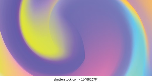 Colorful vector blurred gradient texture
