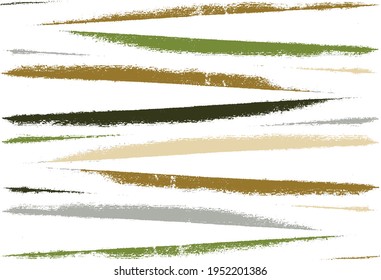 Colorful vector brush srokes texture. Distressed uneven background made of lines of different colors. Abstract distressed vector illustration. Overlay for interesting effect and depth. EPS10