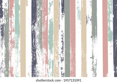 Colorful vector brush srokes texture. Distressed uneven background made of lines of different colors. Abstract distressed vector illustration. Overlay for interesting effect and depth. EPS10