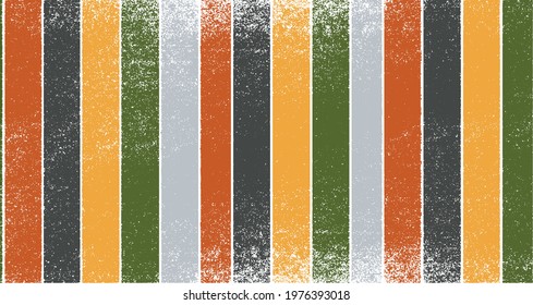 Colorful vector brush srokes texture. Distressed uneven background made of lines of different colors. Abstract distressed vector illustration. Overlay for interesting effect and depth. EPS10