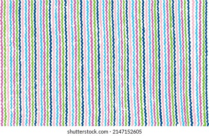 Colorful vector brush srokes texture. Distressed uneven background made of lines of different colors. Abstract distressed vector illustration. Overlay for interesting effect and depth. EPS10