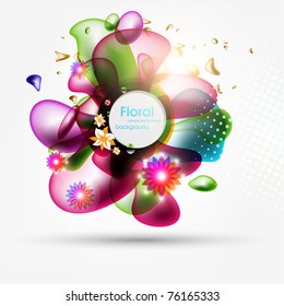 Colorful Vector Bubbles Design. Eps 10.