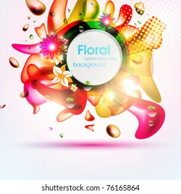 Colorful Vector Bubbles Design Eps 10
