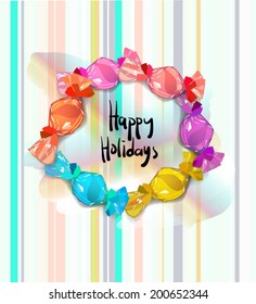 Colorful Vector Candies