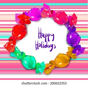 Colorful Vector Candies
