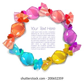 Colorful Vector Candies