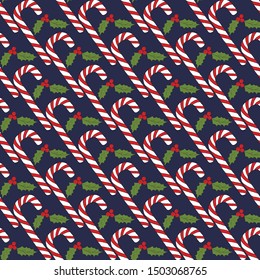 Colorful vector caramel cane pattern on background. Spiral collection. Vector isolated spiral icon. Geometric striped graphic background. Christmas holiday. Sweet cream.