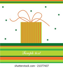 Colorful vector  Card