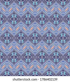 colorful vector chunri mosaic pattern design