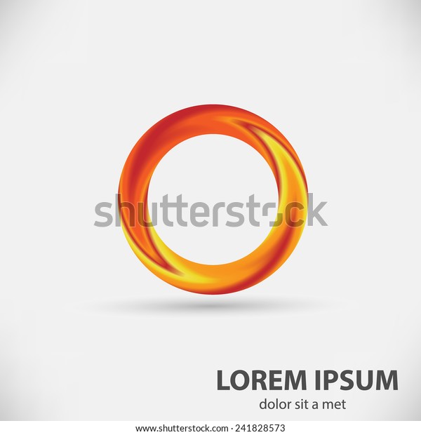 Colorful Vector Circle Logo Design\
Template. Vector\
illustration.