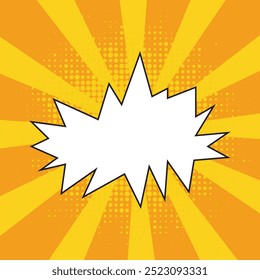 Coloridas Plantillas de fondos de cómics de Vector para publicaciones sociales. Ilustración vectorial. EPS 10