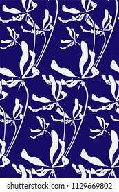 colorful vector design flower art painting decoration wallpaper seamless pattern garden 