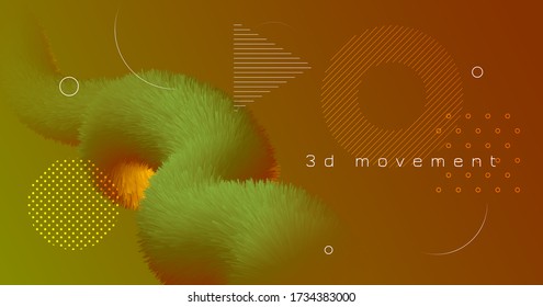 Colorful Vector Design. Fluid Banner. Gradient Concept. Liquid Geometric Shape. Abstract Motion. Colorful Vector Design. Modern Dynamic Flyer. Wave Creative Wallpaper. Colorful Vector Design.
