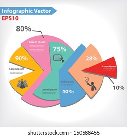 Colorful vector design for workflow layout, diagram, number options, web design, infographics