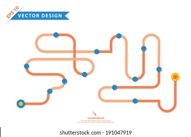 Colorful vector design for workflow layout, diagram, number options, web design, presentation template, infographics and more in your business..