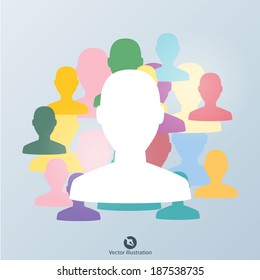 Colorful vector design for workflow, web design, infographics.