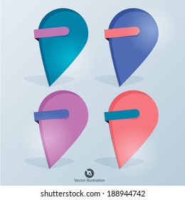 Colorful vector design for workflow, web design, infographics