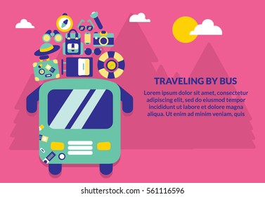 Colorful vector flat banners set. Quality design illustrations, elements and concept. 
