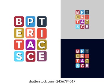 Colorful vector flat design background best practice. colorful square best practice vector.