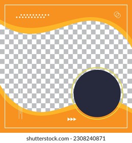 Colorful Vector Frame Background Template Design