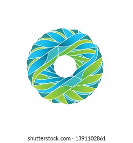 Colorful vector frame. Design ornament vector. Design element. Flower leaves design