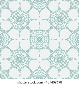 Colorful vector Geometric designs floral simple pattern. Islamic Seamless Pattern