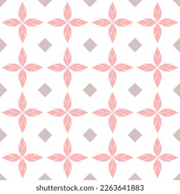 Colorful Vector geometric seamless pattern, tiles, fabric, paper, wraping and decorations. Abstract background.