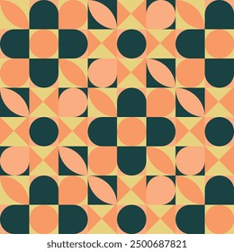 colorful vector geometry pattern design