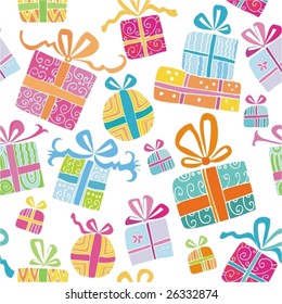 Colorful vector gift boxes. To see similar, please VISIT MY GALLERY.