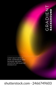 Colorful vector gradient abstract background