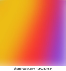 Colorful vector gradient abstract color background