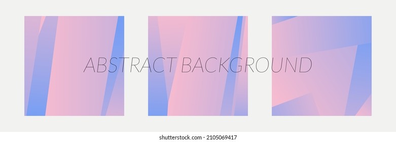 Farbige Vektorgradienten. Abstrakter Hintergrund für Social-Media-Beiträge, Geschichten, Bannerverkauf, Medienwerbung. Geometrisches Vektor-Design-Druckbild. 
