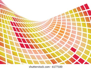 cuadrícula vectorial colorida