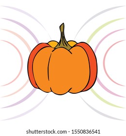 Colorful vector hand drawn doodle cartoon set of Autumn theme items, objects and symbols