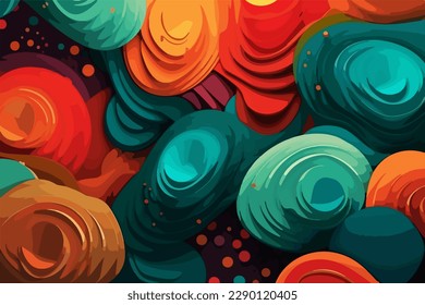 colorful vector illustration background. wallpaper, unique, uncommon