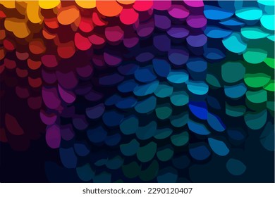 fondo colorido de ilustración vectorial. fondo de pantalla, único, poco común