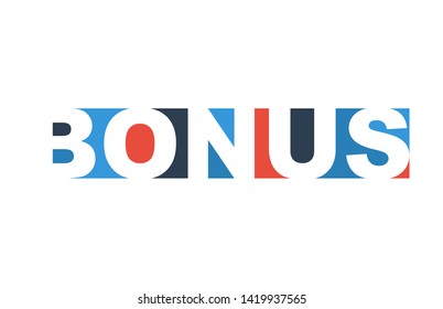 colorful vector illustration banner bonus