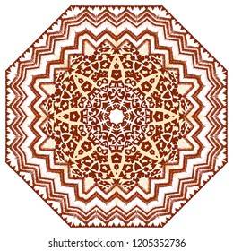 Colorful vector illustration. Leopard spots, tribal decorative pattern. Hand drawn texture. Abstract mixed animal, geometric print. Art ethnic backdrop. Head scarf, neckerchief, textile, carpet, rug