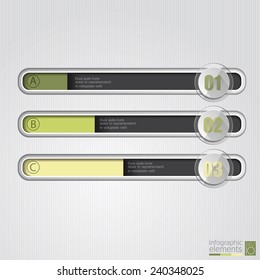 Colorful vector  infographic elements design