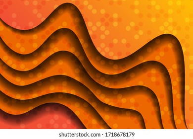 Colorful vector layout elements background. Curved gradient shape fluid layers. Graphic design element for flyers, web pages, banners